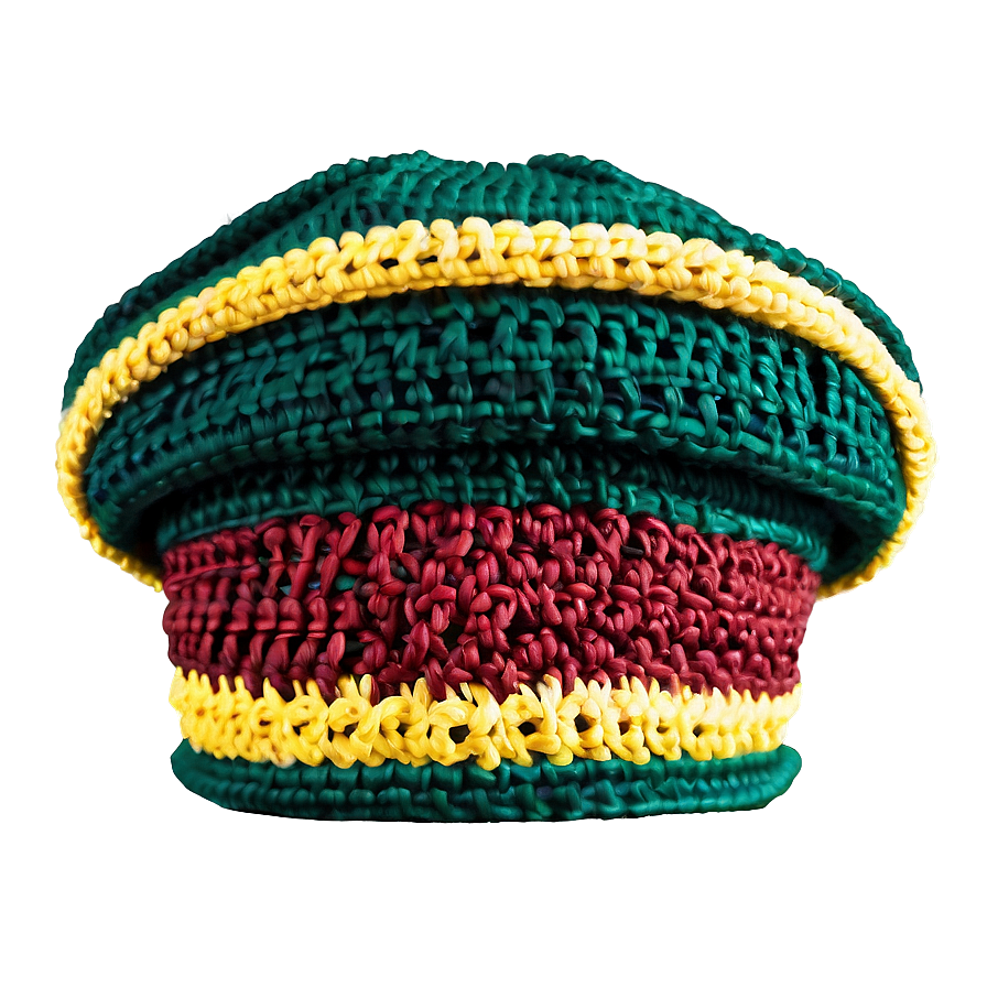 Rasta Hat In Crochet Png Gnv