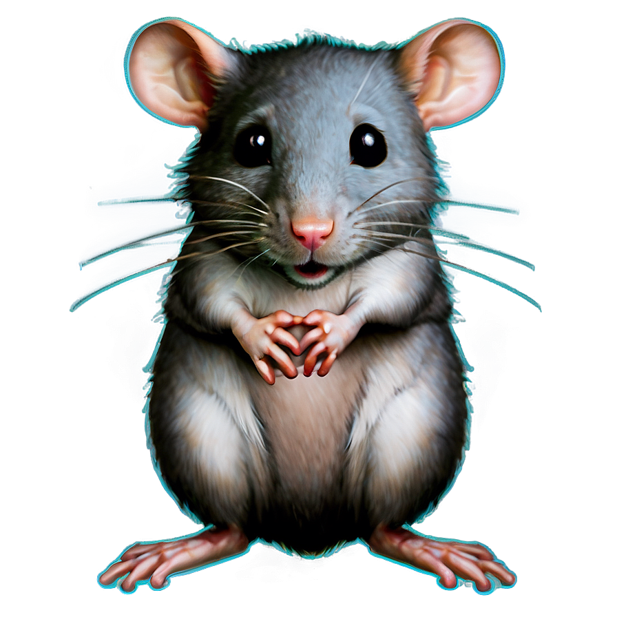 Rat Sketch Png 05042024