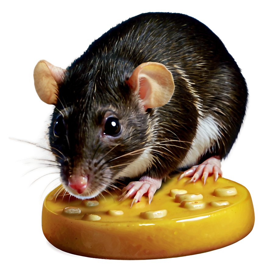 Rat With Cheese Png 94