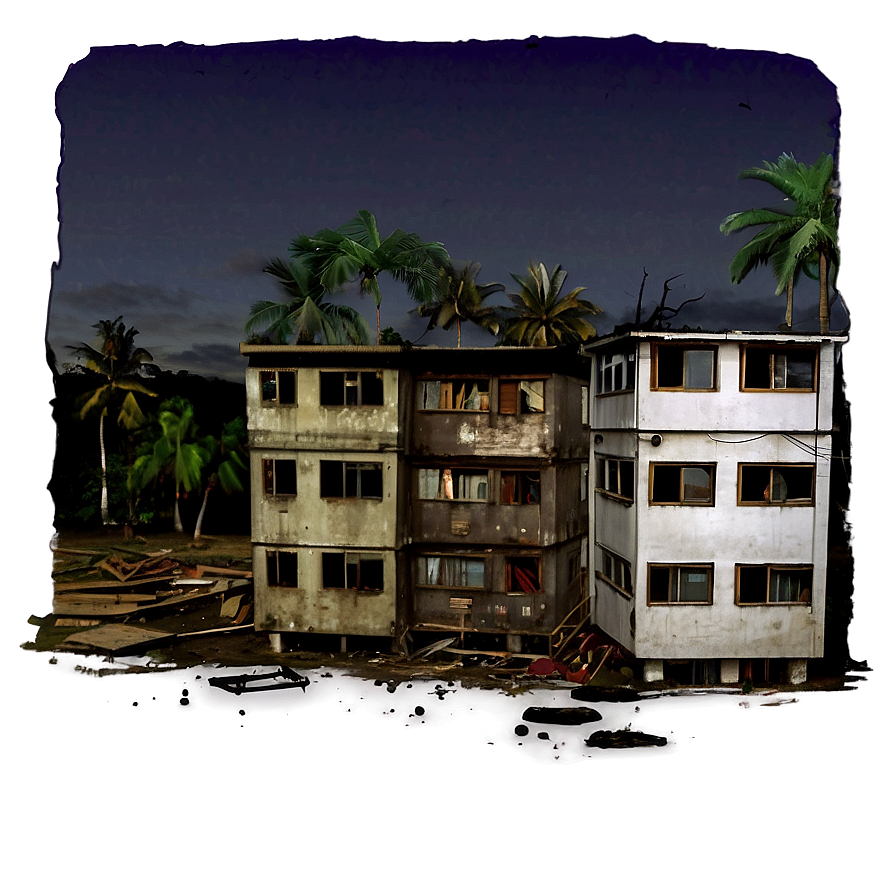 Ravaged Urban Landscape Png 13