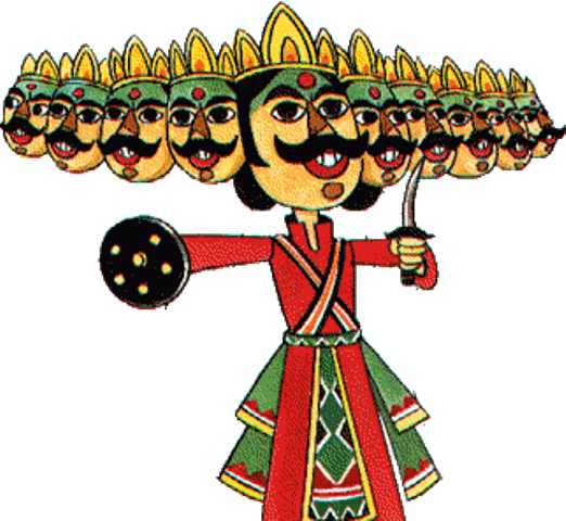 Ravana_ Effigy_ Dussehra_ Celebration_ Art