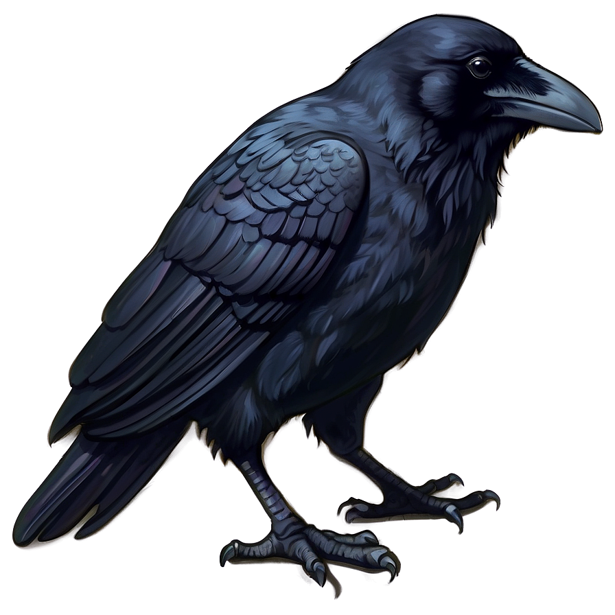 Raven Drawing Png Vrn