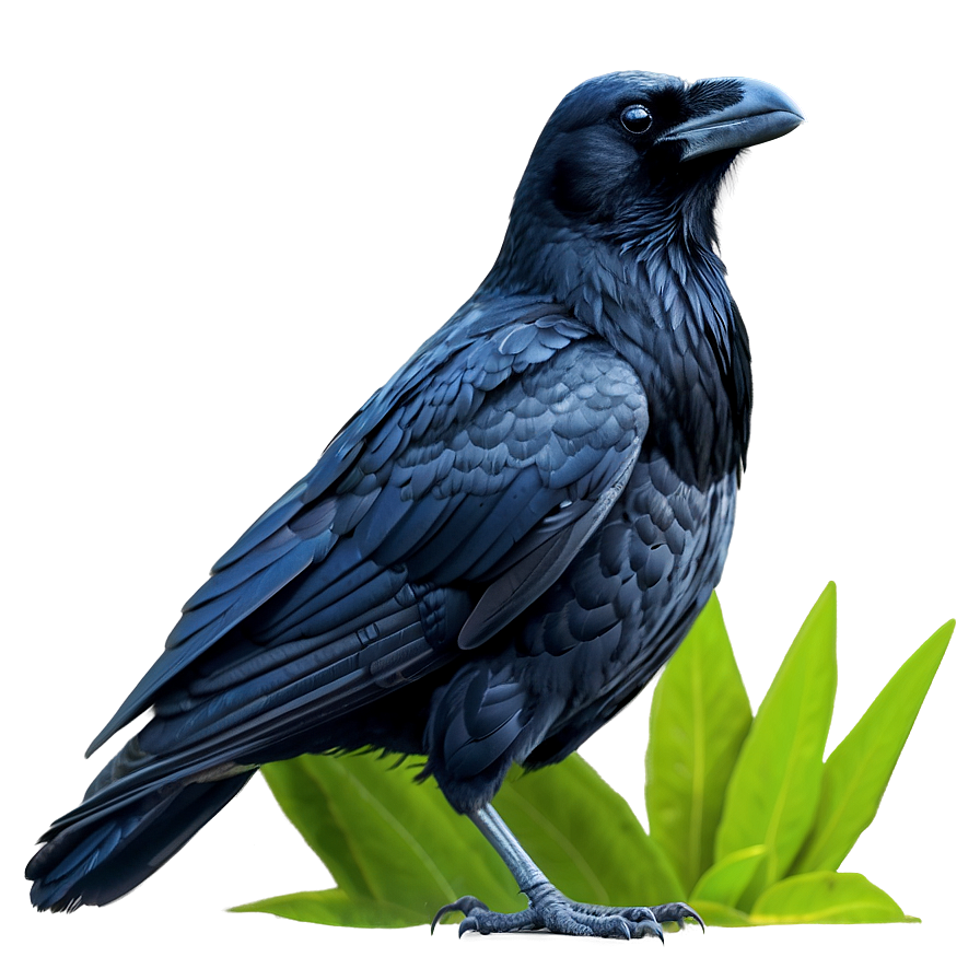 Raven In Nature Png 16