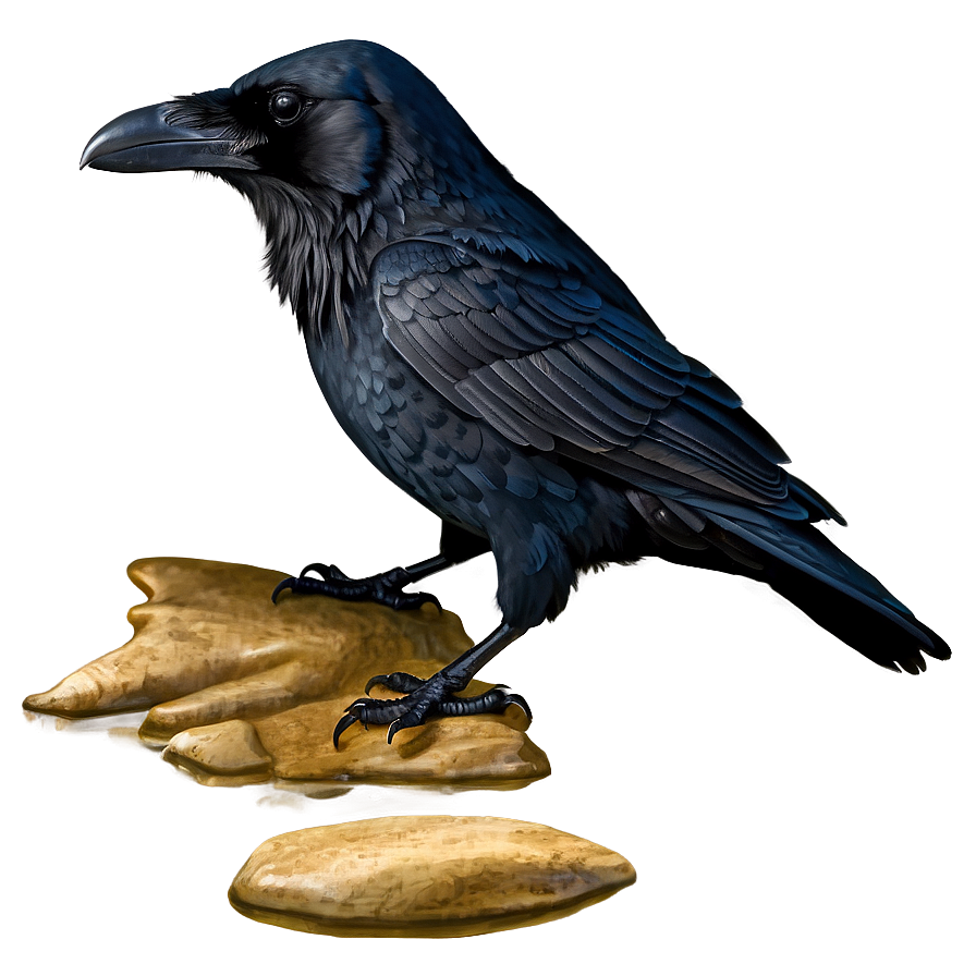 Raven In The Night Png Qxv8