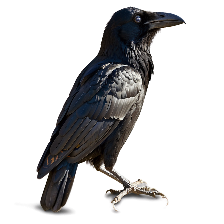 Raven Profile View Png Dlj