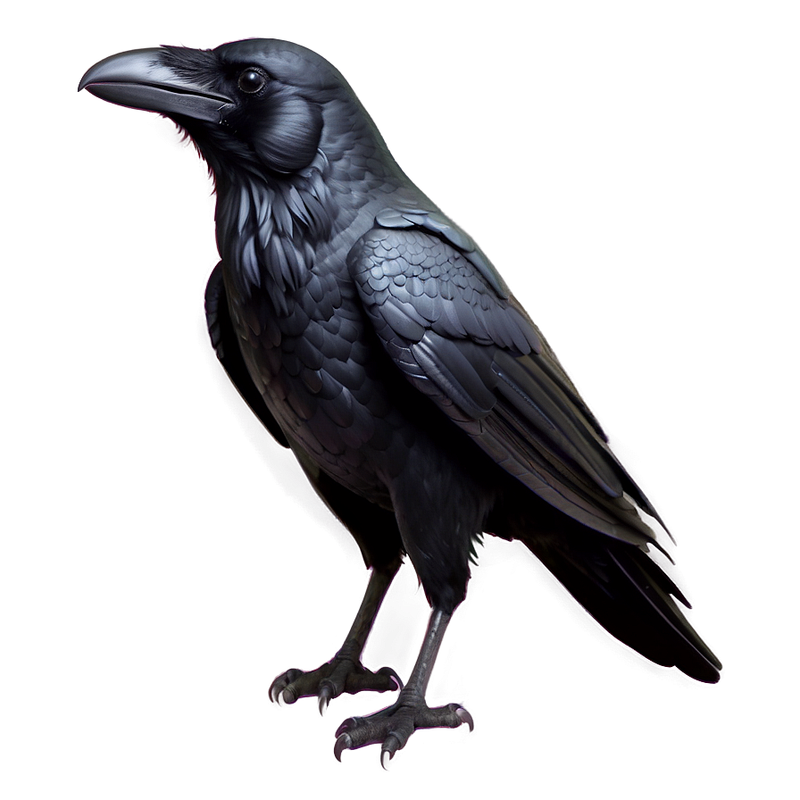 Raven Sketch Png 05062024