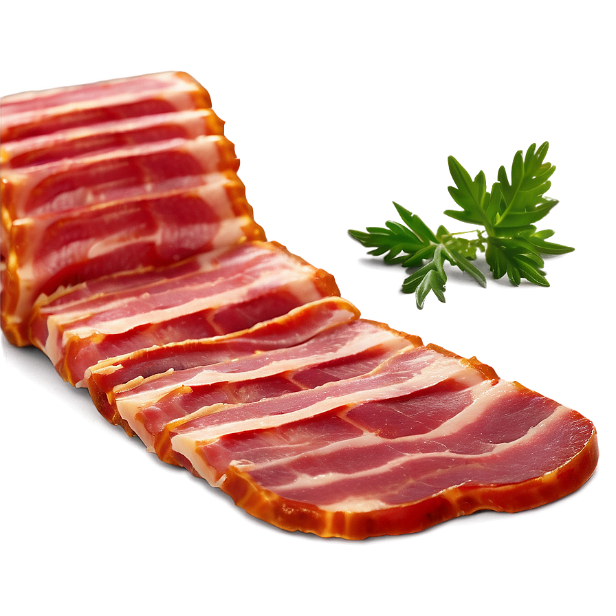 Raw Bacon Slices Png Ftb62