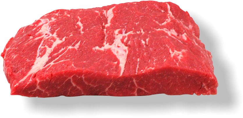 Raw Beef Steak Cut Isolated