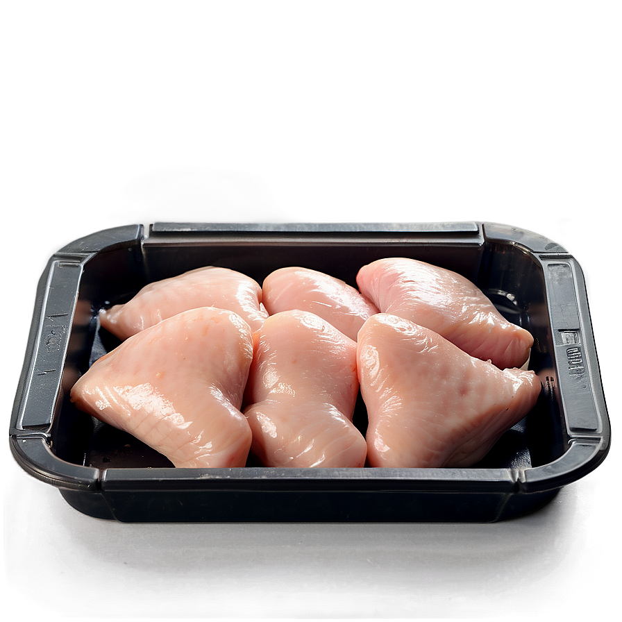 Raw Chicken In Tray Png Wve