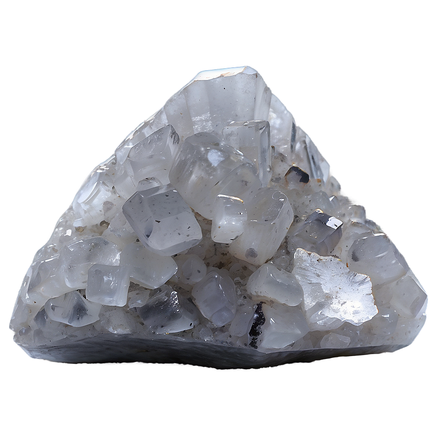 Raw Clear Quartz Rock Png 14