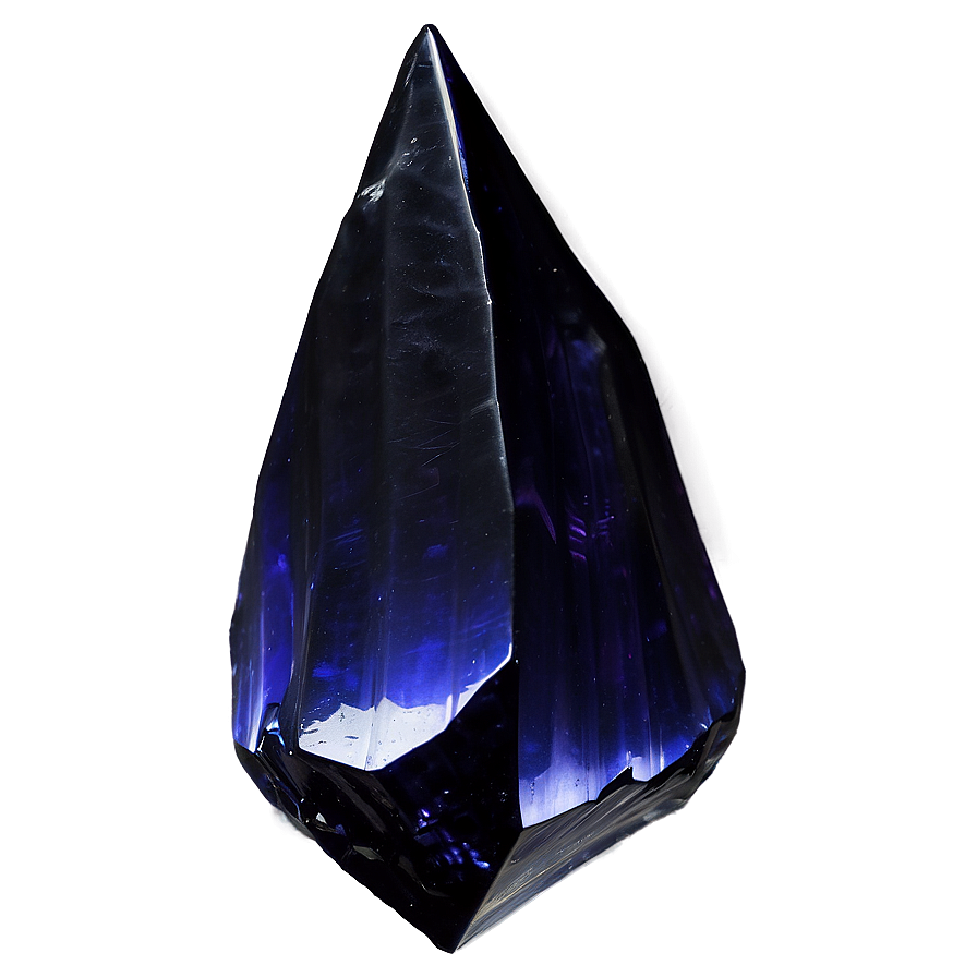 Raw Obsidian Shard Png 06272024