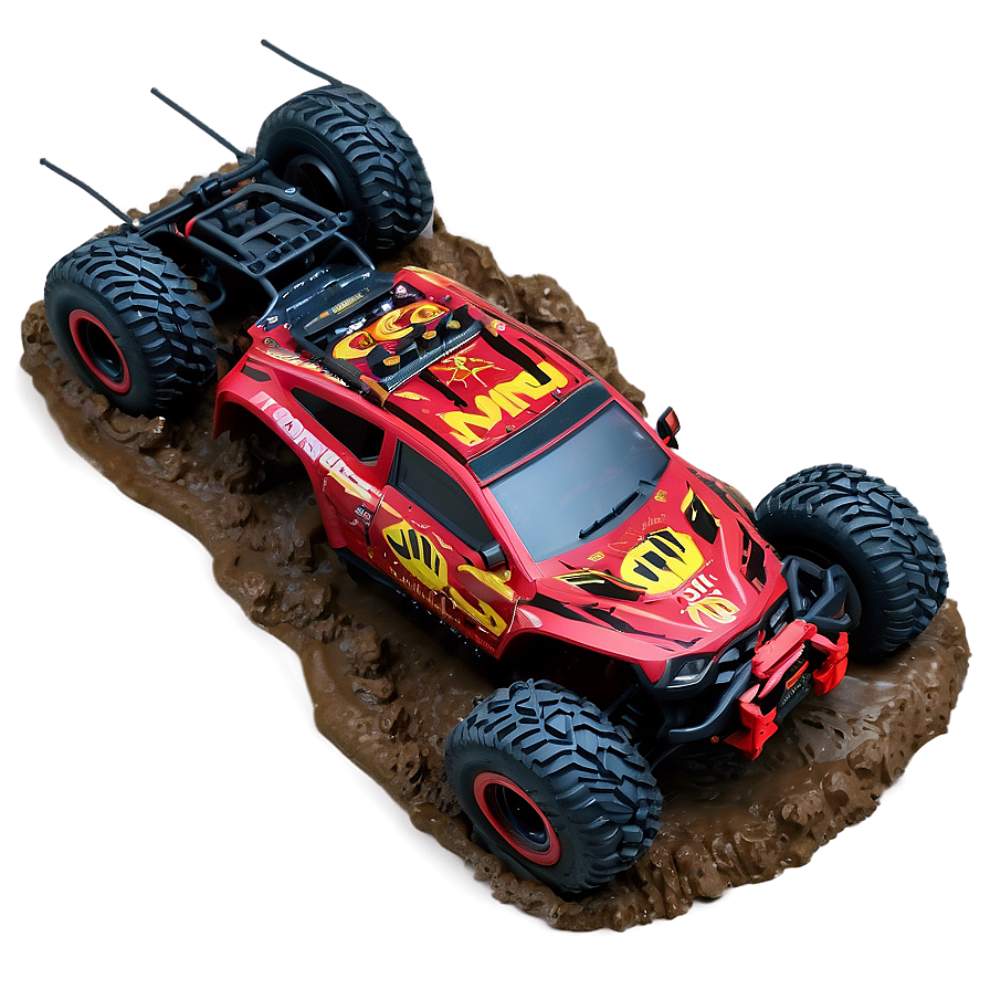 Rc Car In Mud Png 06252024