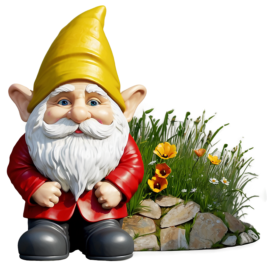 Reading Garden Gnome Png 33