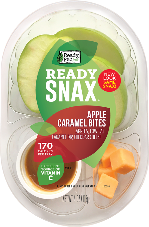 Ready Snax Apple Caramel Bites Packaging