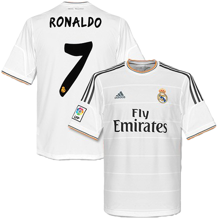 Real Madrid Fly Emirates Jersey Ronaldo7