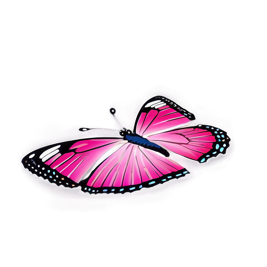 Real Pink Butterfly C