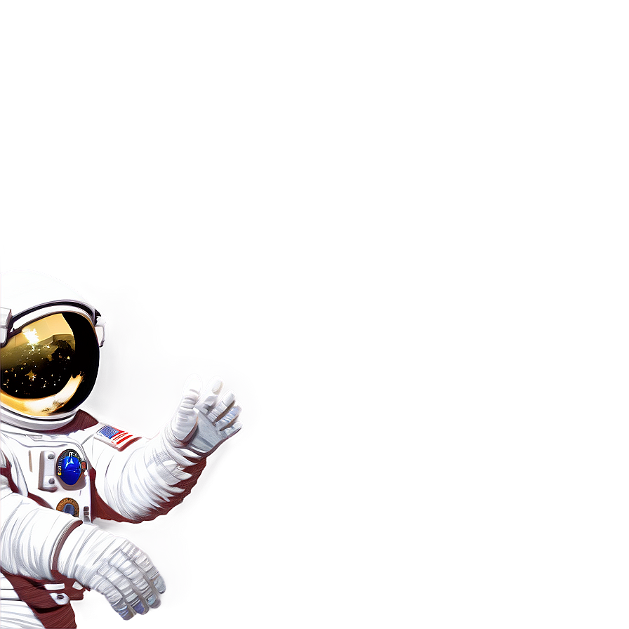 Realistic Astronaut Png 05212024