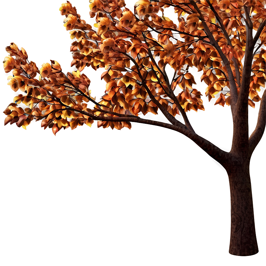 Realistic Autumn Tree Png 06122024