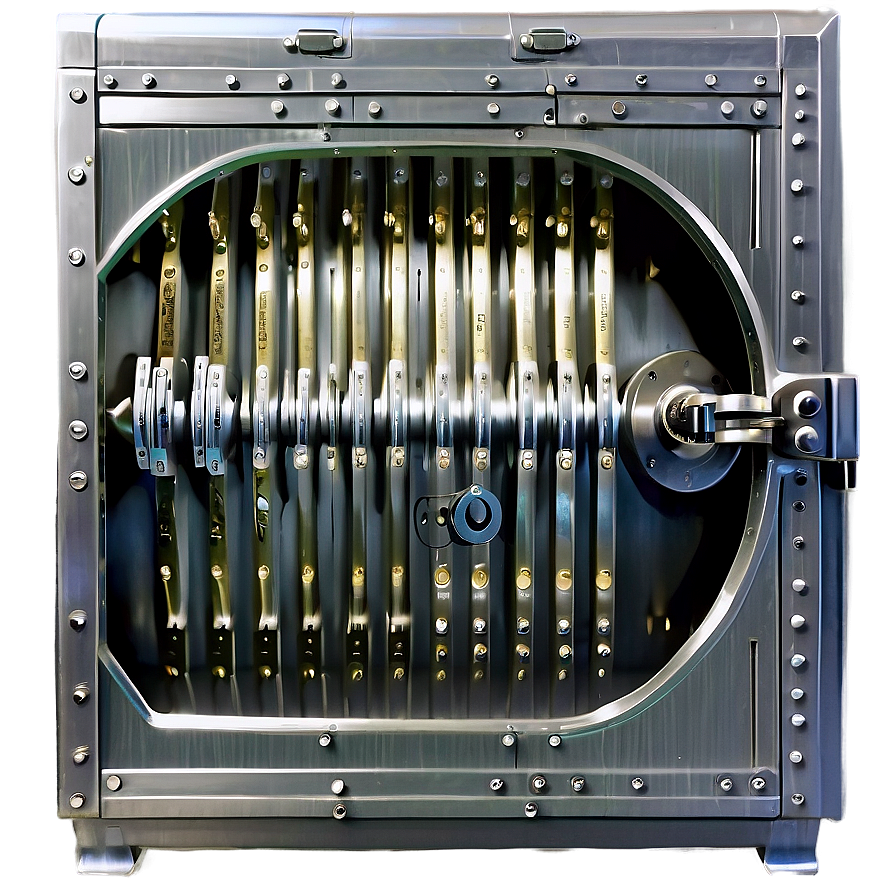 Realistic Bank Vault Png 60