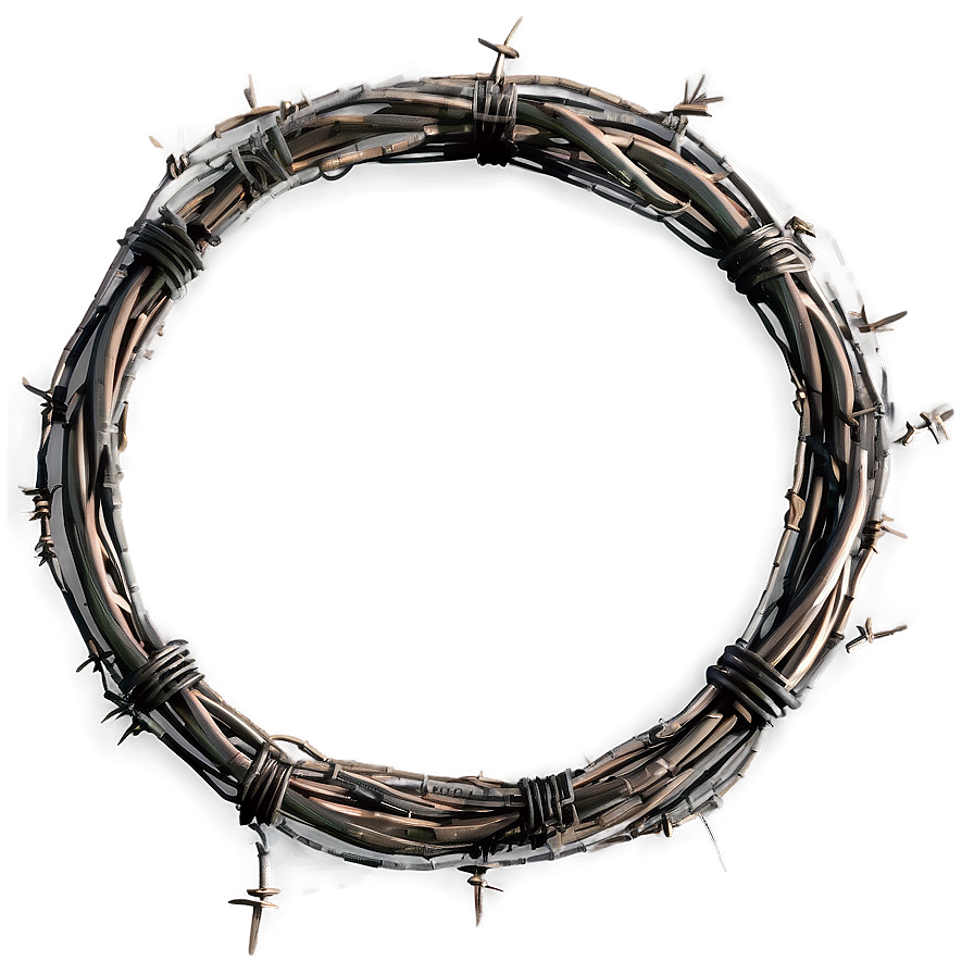 Realistic Barbed Wire Png 46