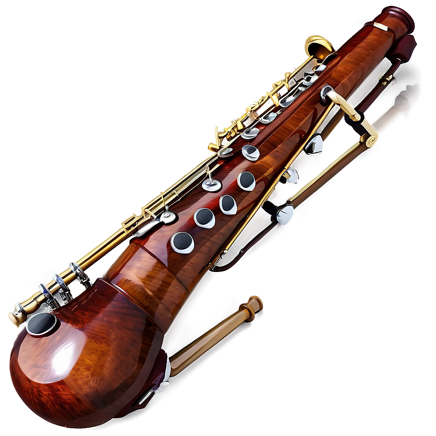 Realistic Bassoon Drawing Png 06272024