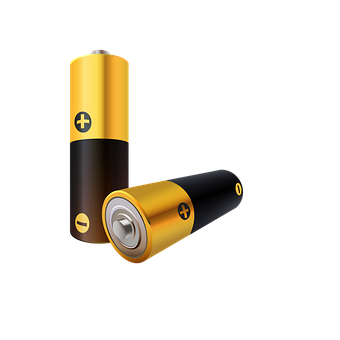 Realistic Battery Illustration