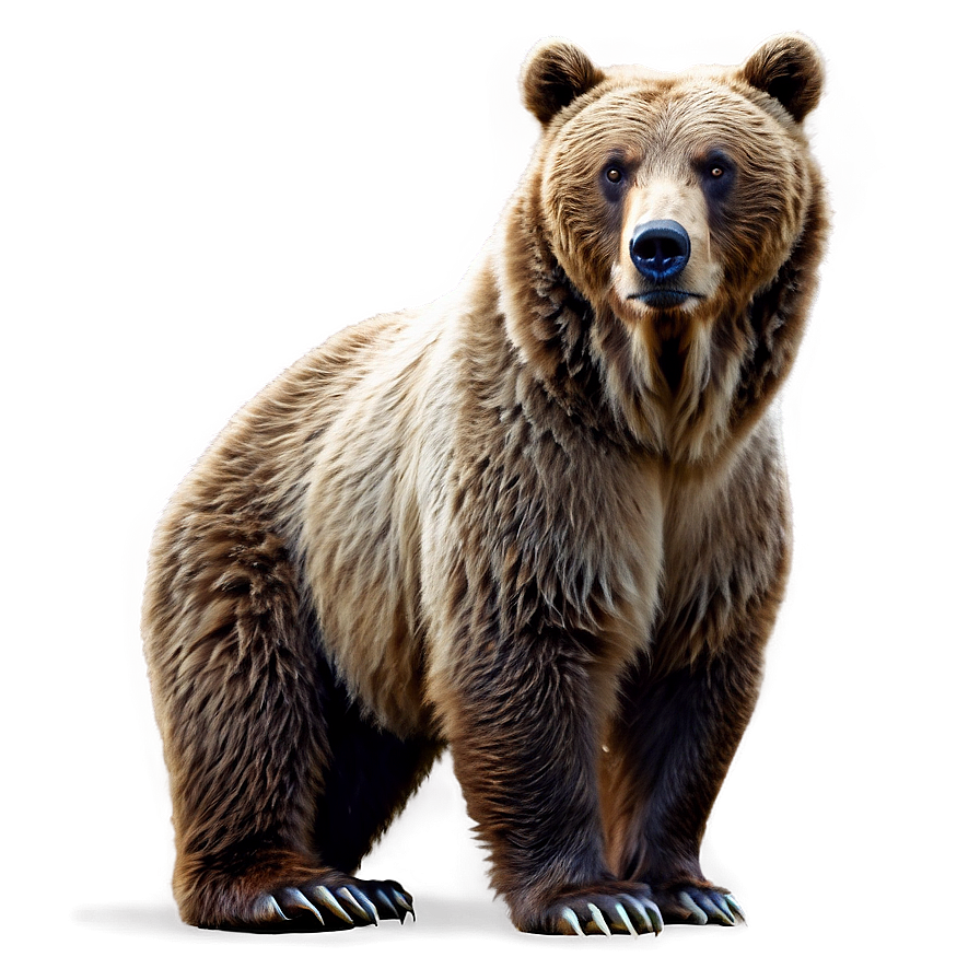 Realistic Bear Face Drawing Png Nyp22