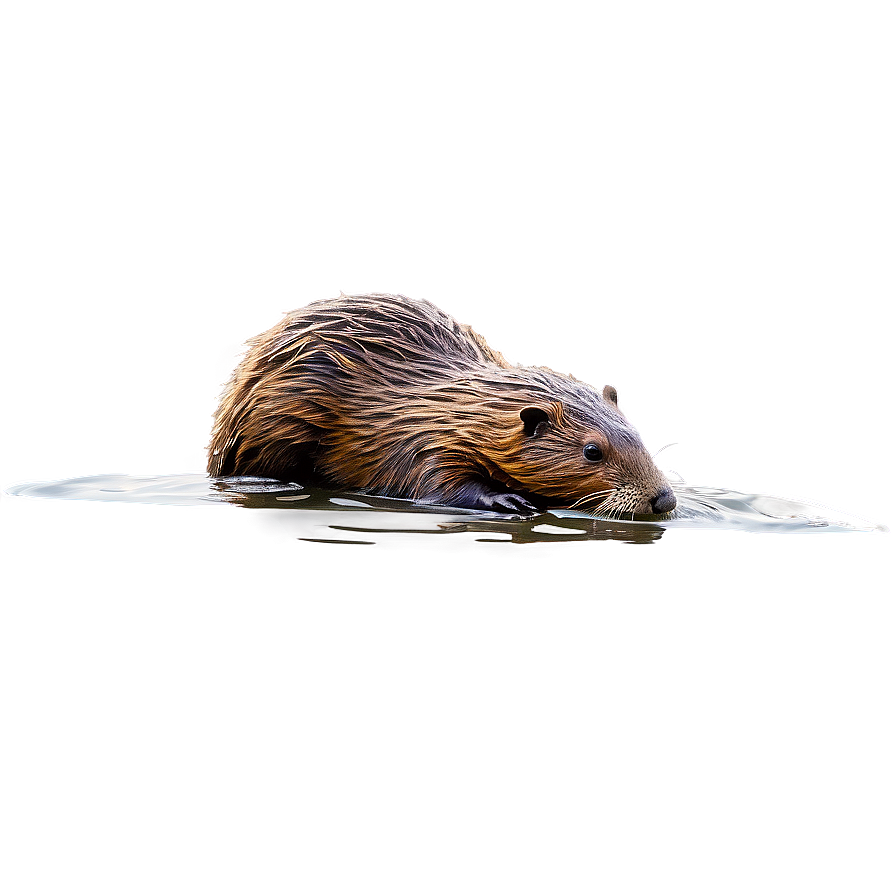 Realistic Beaver Illustration Png 93