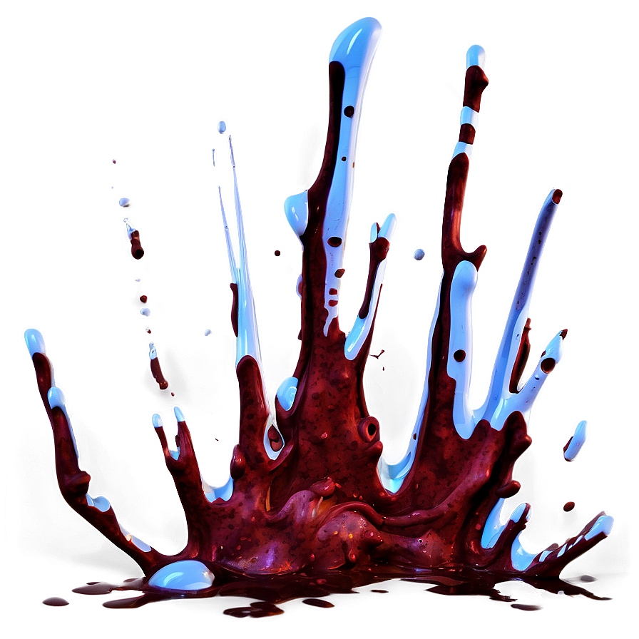 Realistic Blood Splatter Png 37