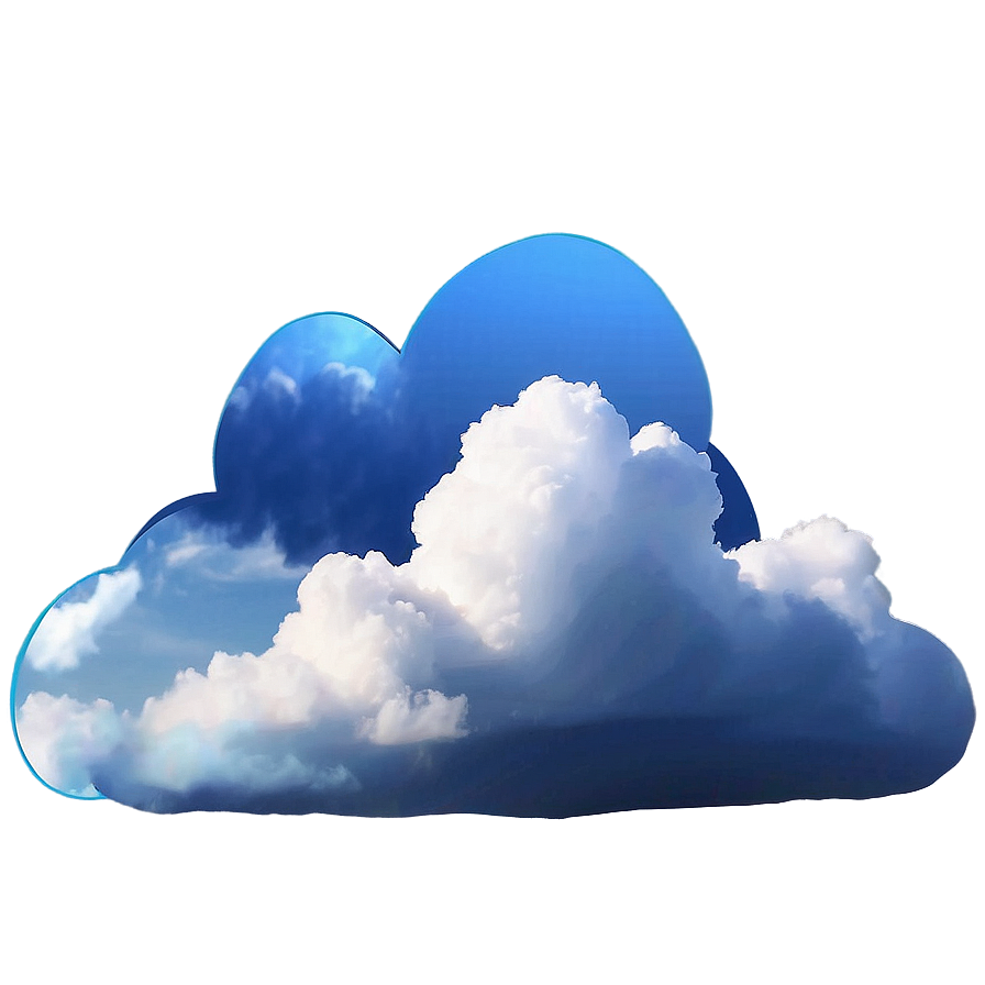 Realistic Blue Clouds Png 44