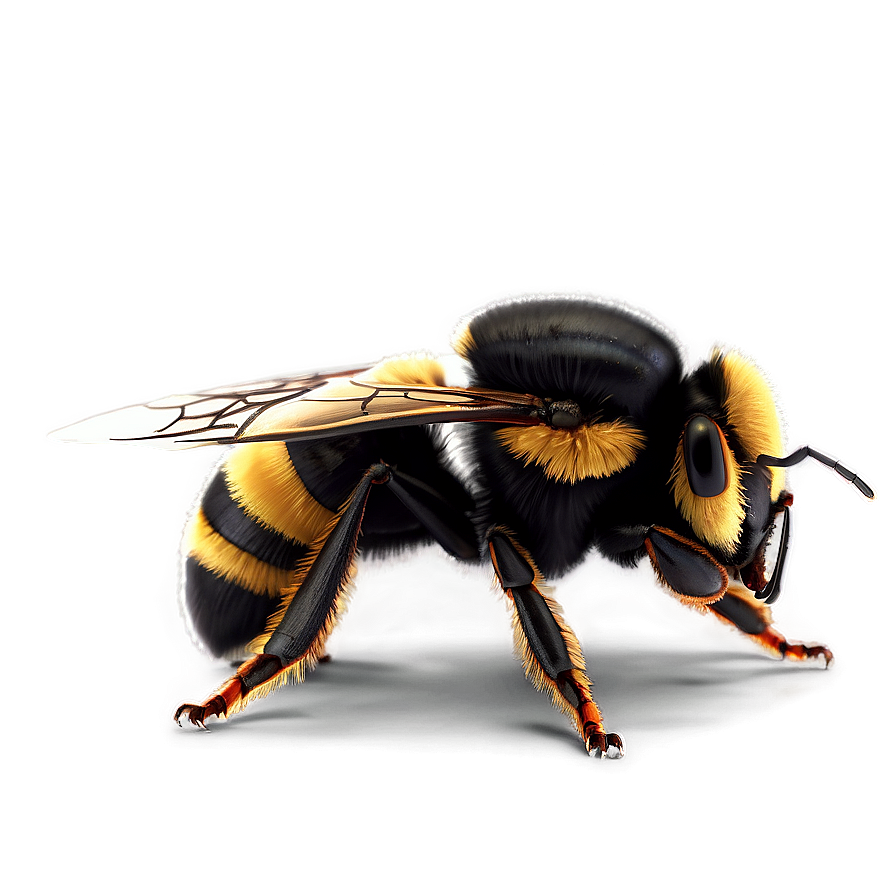 Realistic Bumblebee Insect Png 40