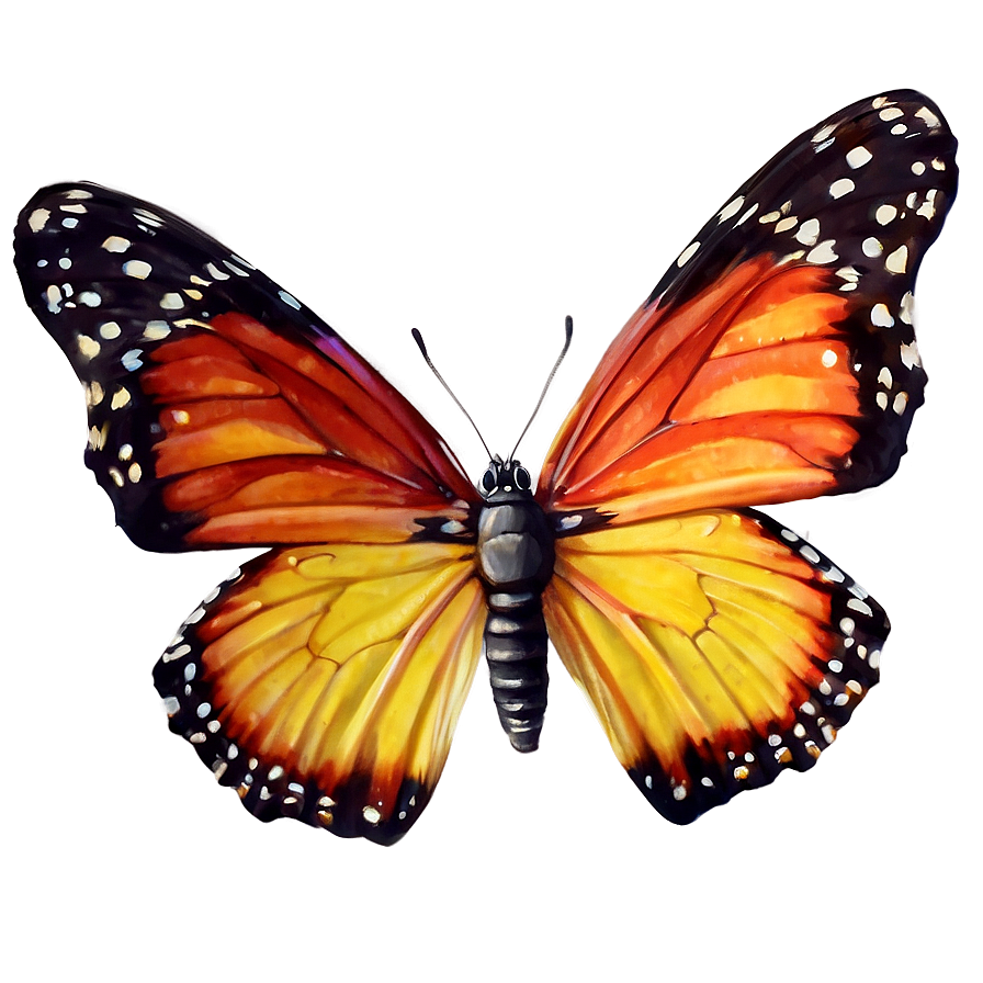 Realistic Butterflies Png Ahx