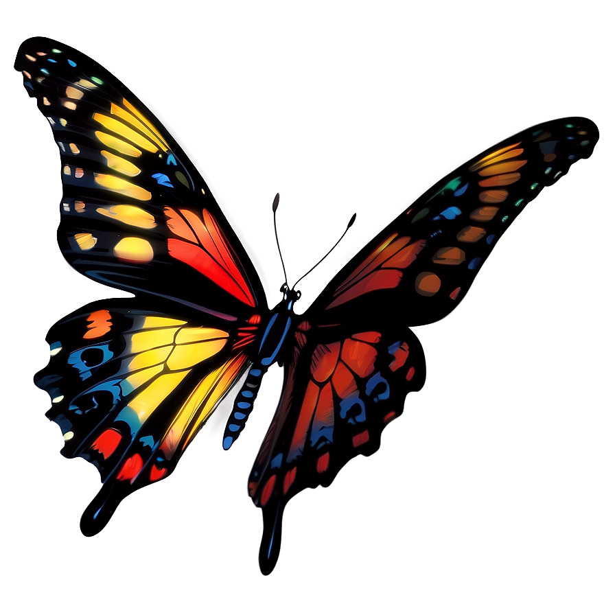 Realistic Butterfly Graphic Png 53