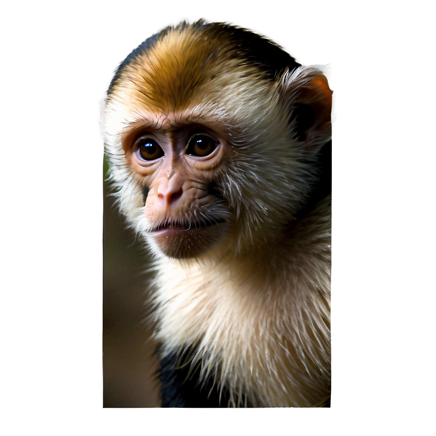 Realistic Capuchin Monkey Png 06292024