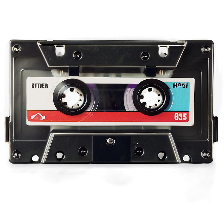 Realistic Cassette Tape Png 27