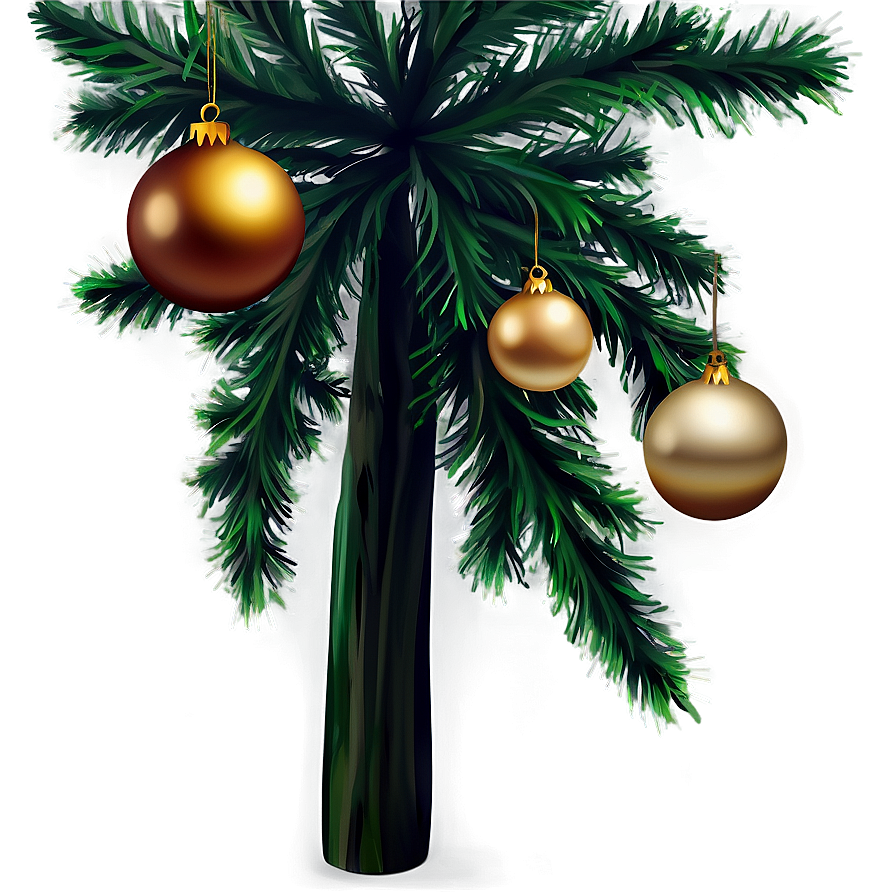 Realistic Christmas Tree Png 04292024