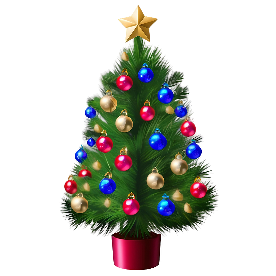 Realistic Christmas Tree Transparent Design Png Oyg71