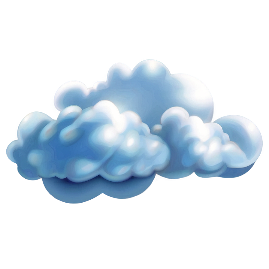 Realistic Cloud Vector Image Png Ryb81