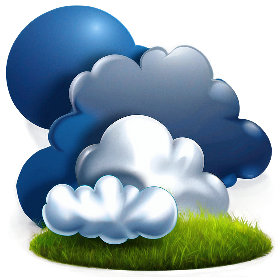 Realistic Cloud Vector Image Png Shm