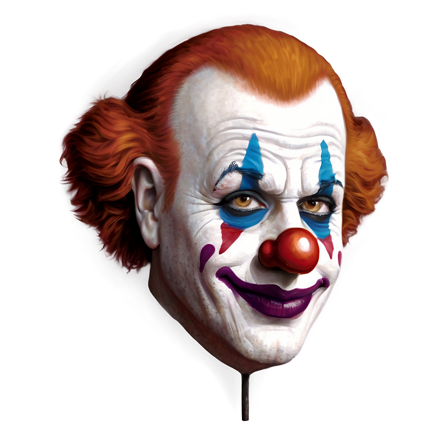 Realistic Clown Face Drawing Png Bem