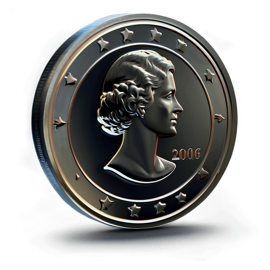 Realistic Coin Png 05252024