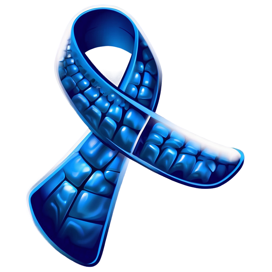 Realistic Colon Cancer Ribbon Png 21