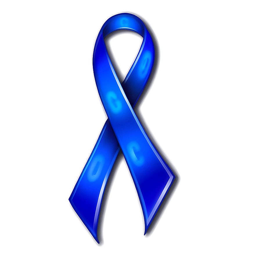 Realistic Colon Cancer Ribbon Png Qwe