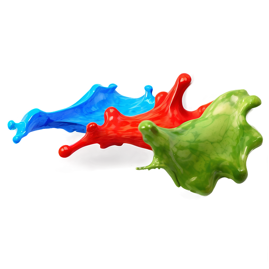 Realistic Color Splash Png 06252024