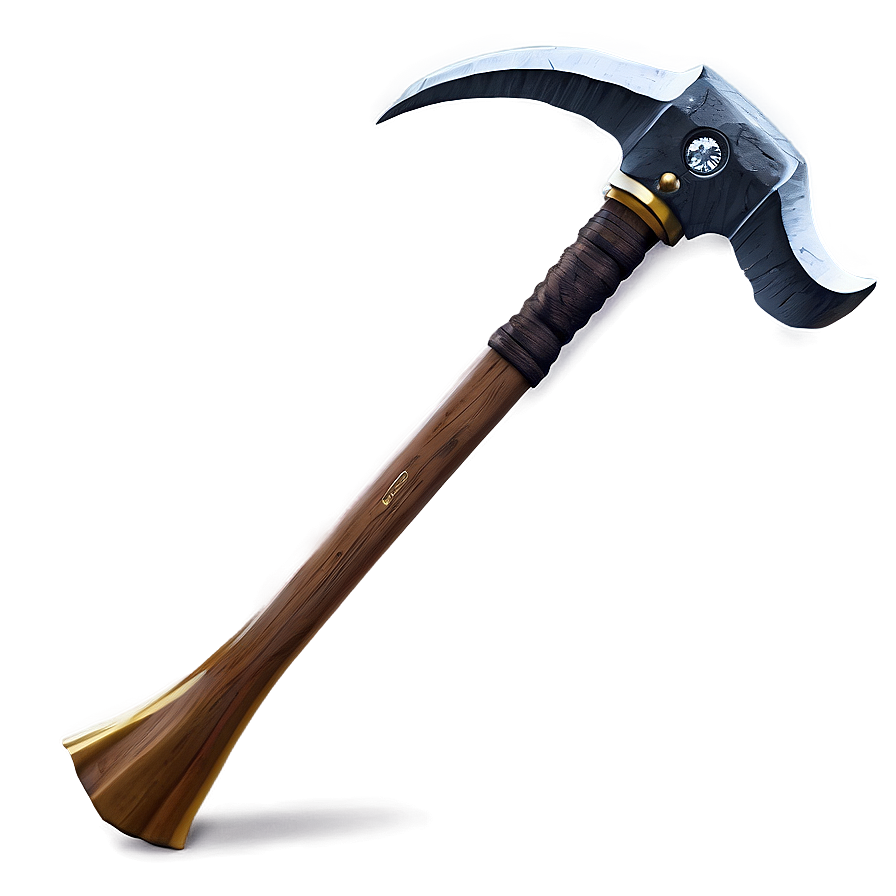 Realistic Diamond Pickaxe Png Tfs31