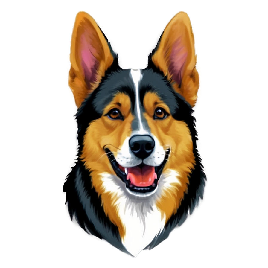 Realistic Dog Head Png 06212024