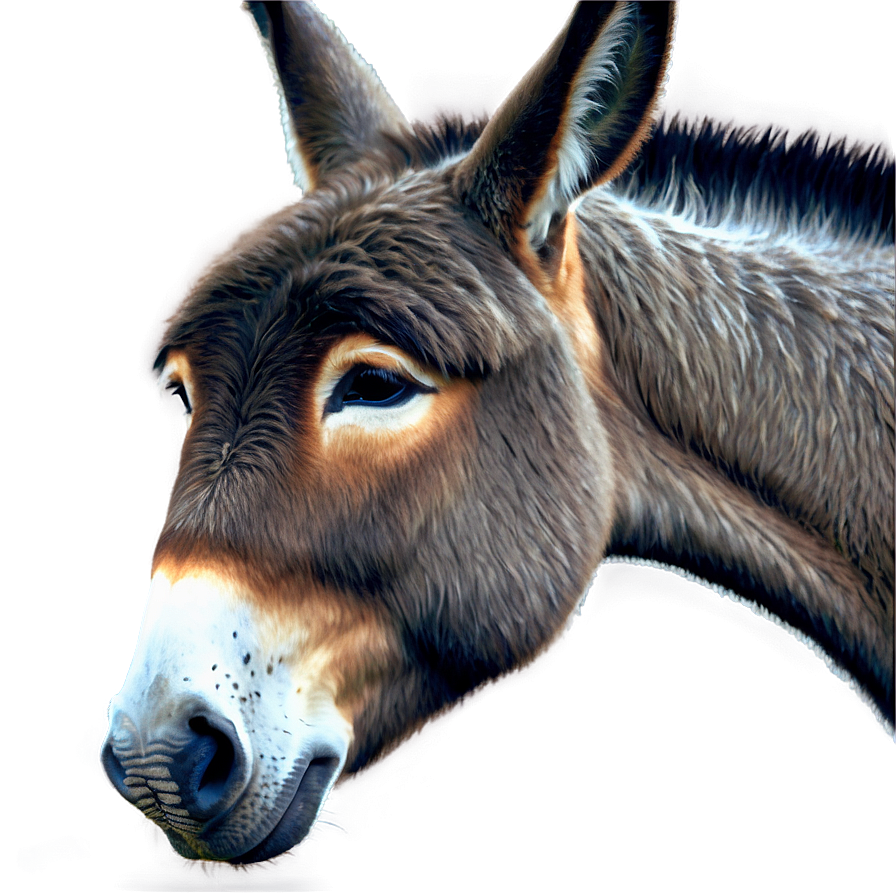 Realistic Donkey Drawing Png Xul