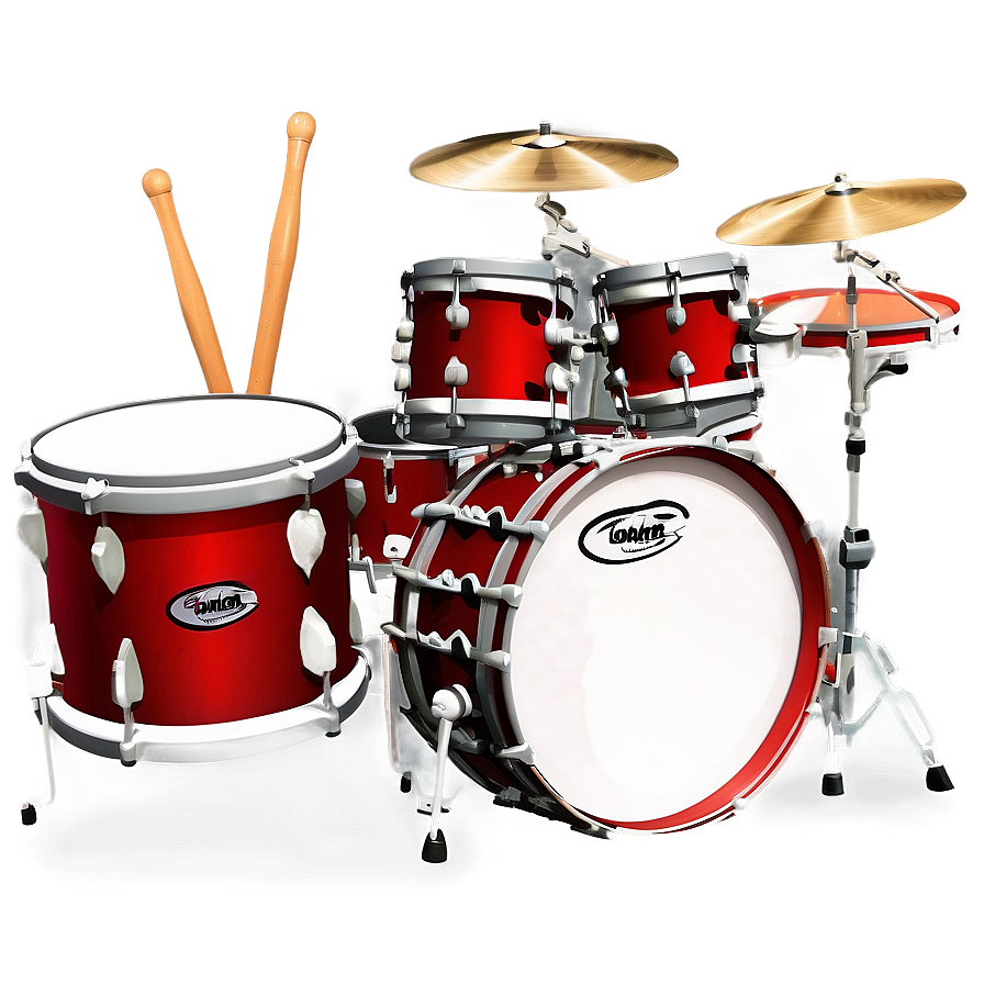 Realistic Drum Kit Png 06212024