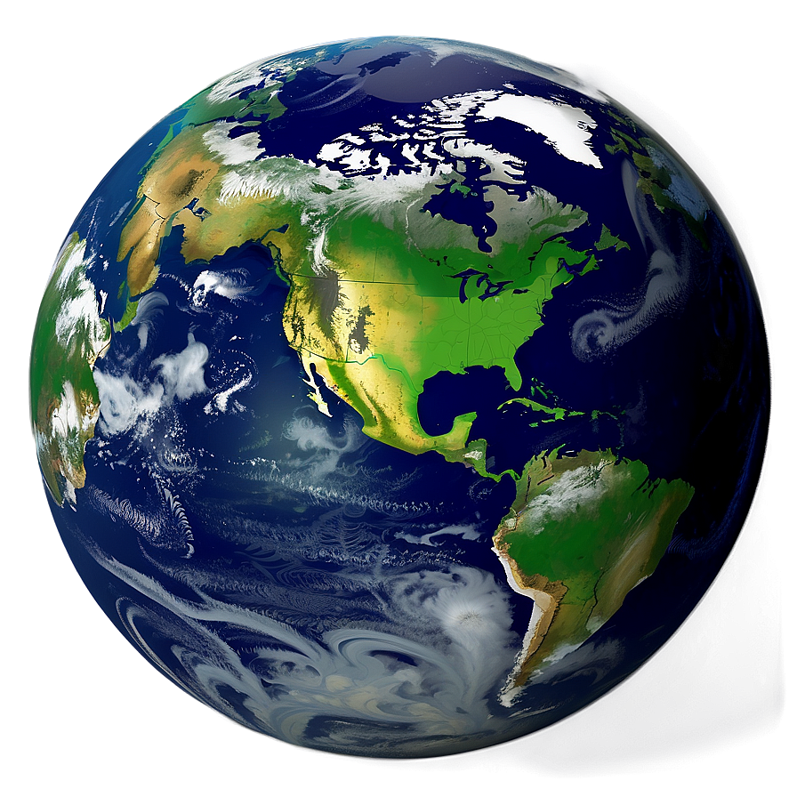 Realistic Earth Globe Png Ygi10