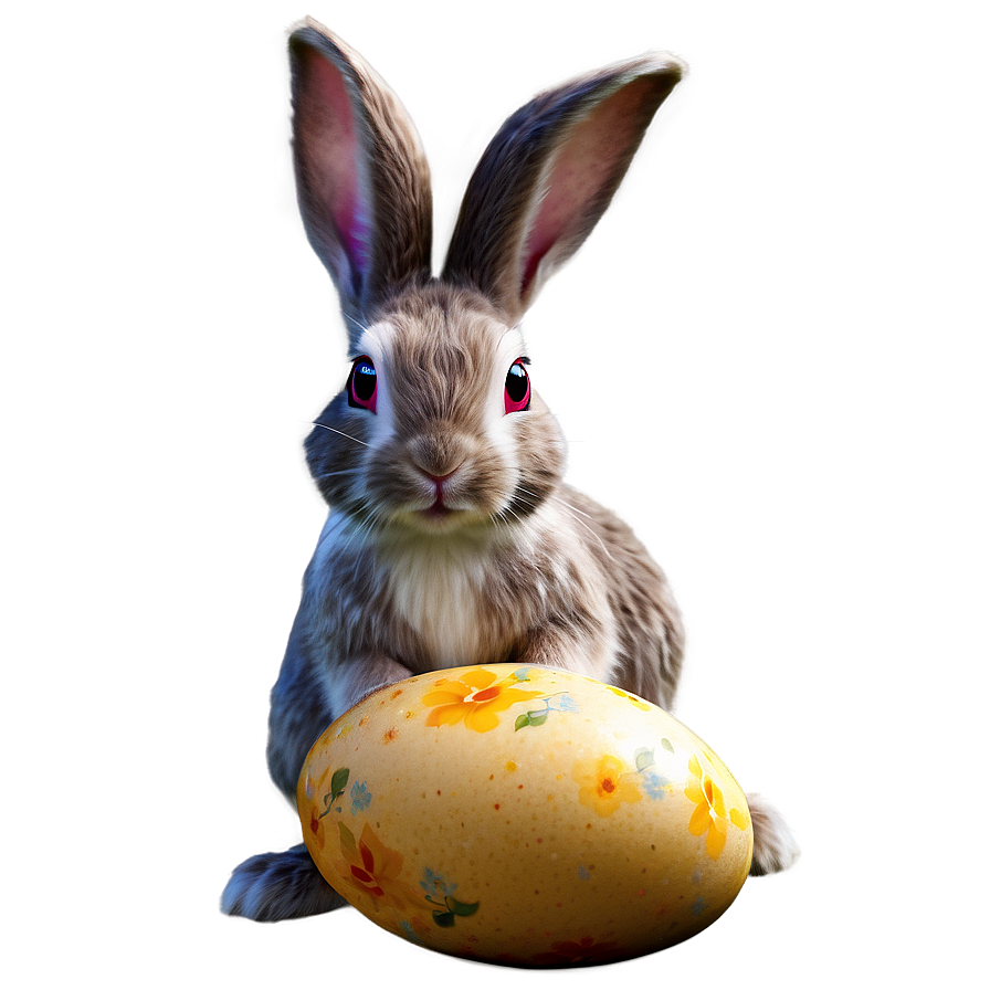 Realistic Easter Bunny Png 05232024